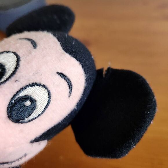 Vintage Mickey Mouse plush bean bag 9" Disney toy collectible - Picture 5 of 6